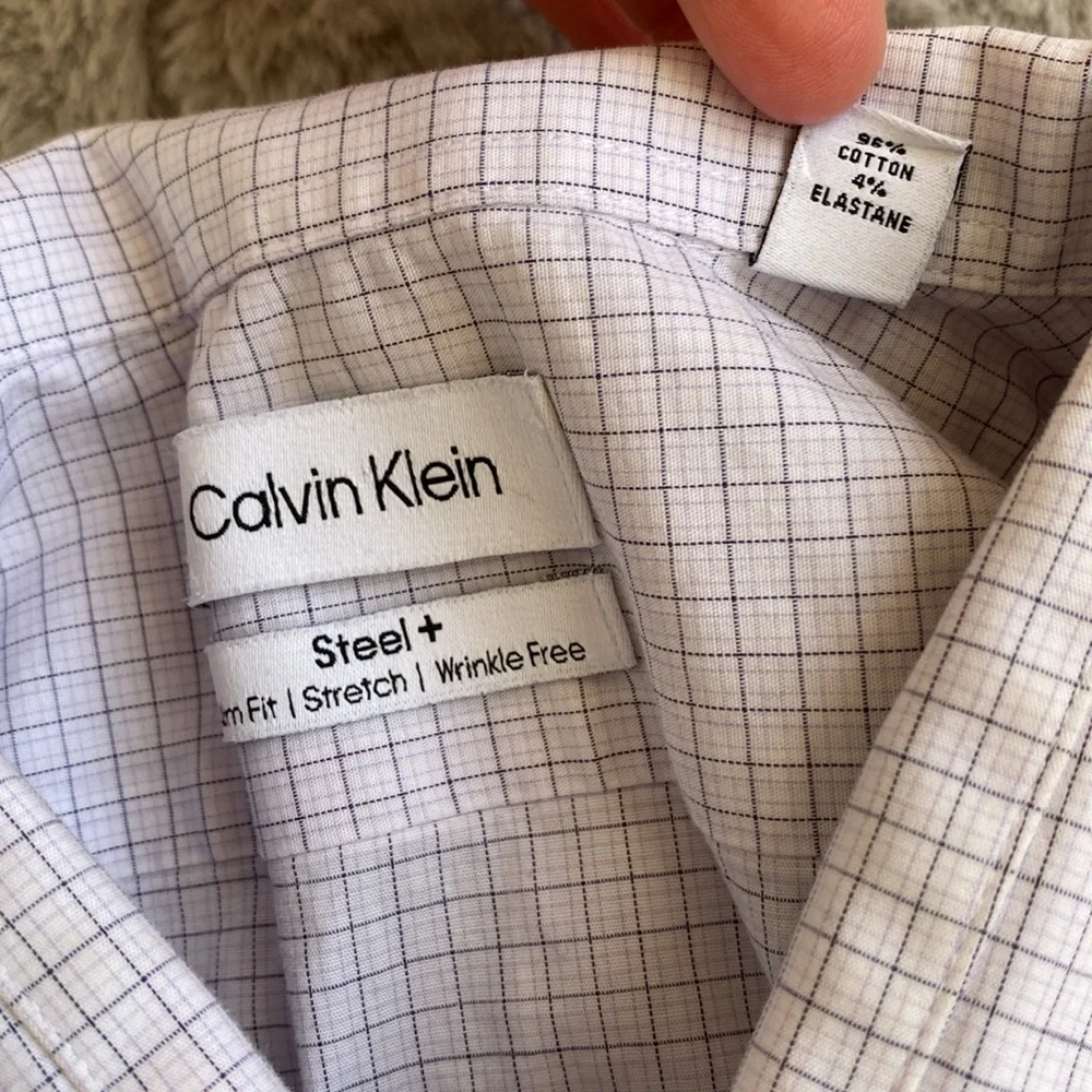 J. Crew Calvin Klein Shirt Sweater Bundle Crewneck Sweater and Button Down Shirt